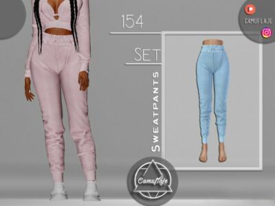 SET 154 – Sweatpants By Camuflaje Sims 4 CC