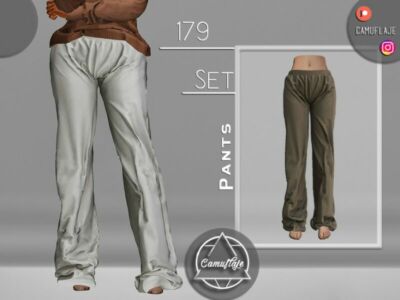 SET 179 – Pants By Camuflaje Sims 4 CC