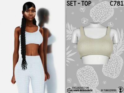 Set-Top C781 By Turksimmer Sims 4 CC