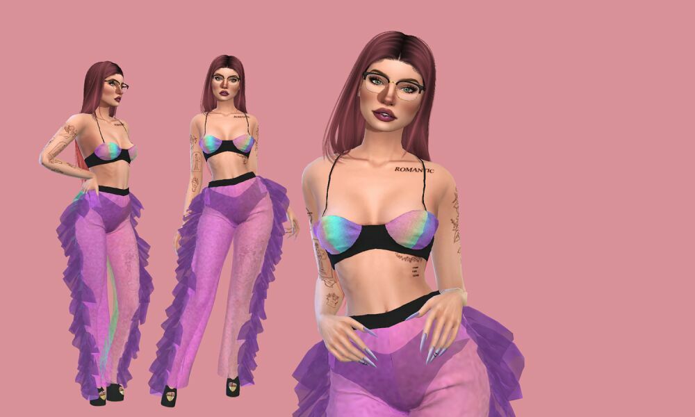 sims 4 cc shae outfit ♥ by gemmagarza 2