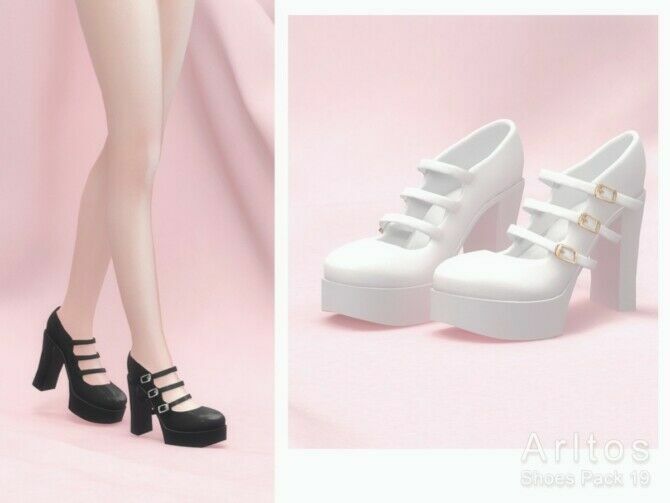 Shoes Pack 19 By Arltos Sims 4 CC