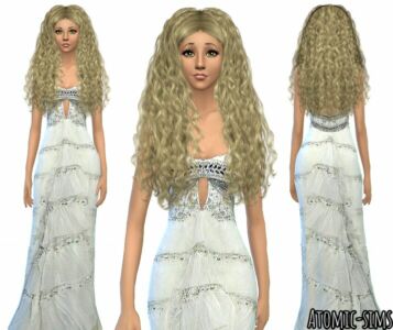 Simchic Armani White Jeweled Gown Conversion By Atomic-Sims Sims 4 CC