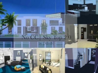 Skytop2.0 |CC Free By Mrsbarbiex3 Sims 4 CC