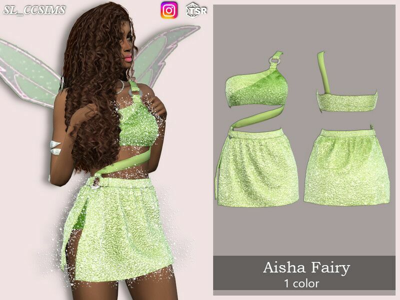 Sl_Aisha_Fairy Sims 4 CC