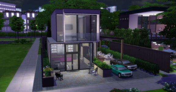 Small Modern Enclosure By Emcreativesite Sims 4 CC