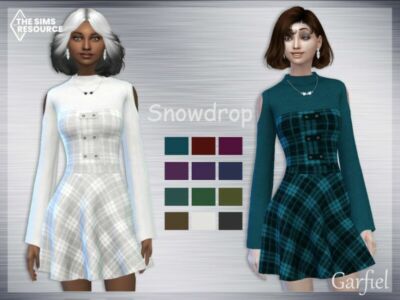 Snowdrop By Garfiel Sims 4 CC