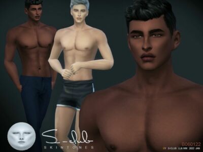 Soft Nature Overlay MAN Skin By S-Club By S-Club Sims 4 CC