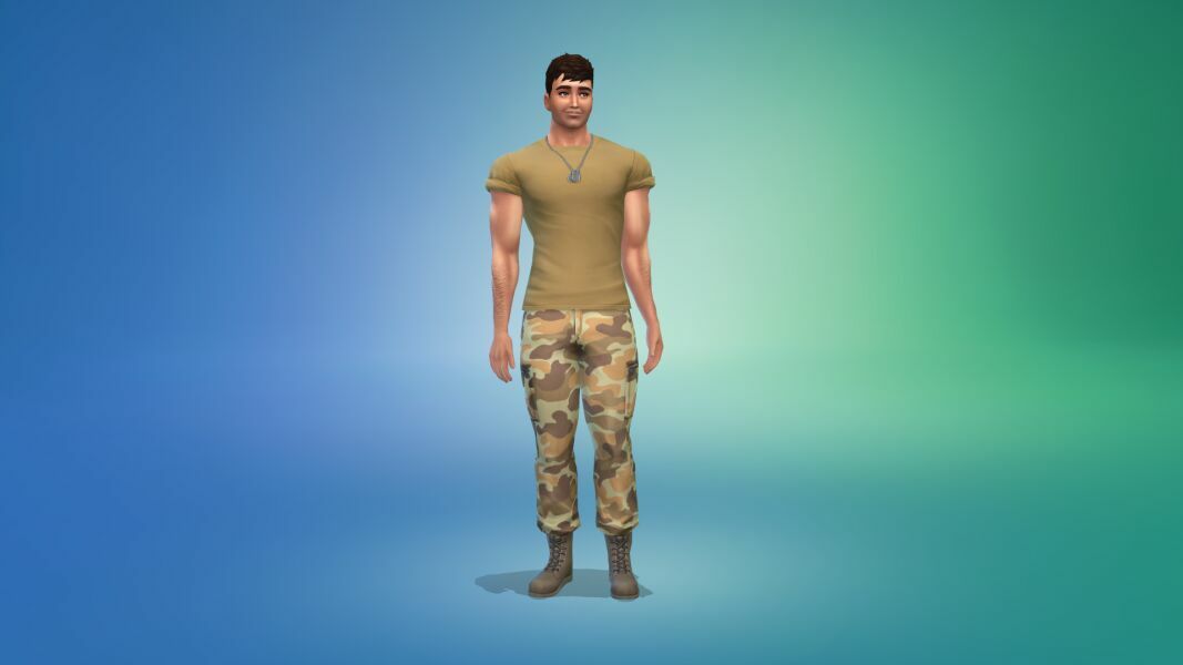 sims 4 cc soldier jon sanders free sim download by vtk 2