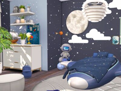 Space Explorer – Kids Room – CC By Flubs79 Sims 4 CC