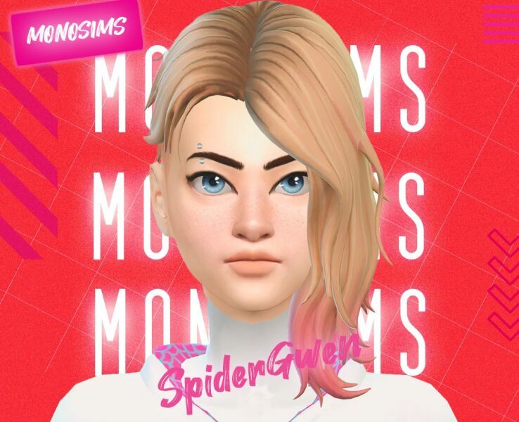 Spidergwen By Monosims Sims 4 CC