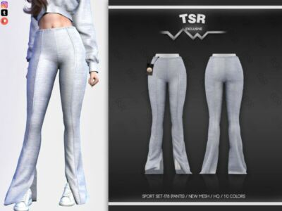 Sport SET-178 (Pants) BD608 By Busra-Tr Sims 4 CC