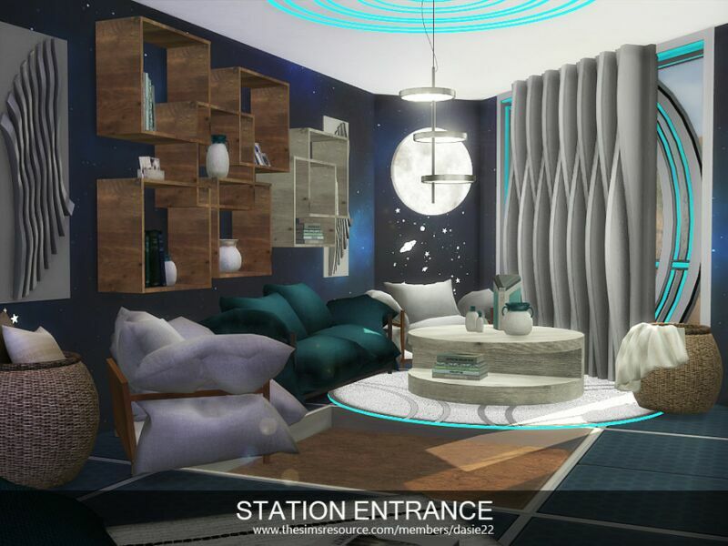 sims 4 cc station entrance by dasie2 2