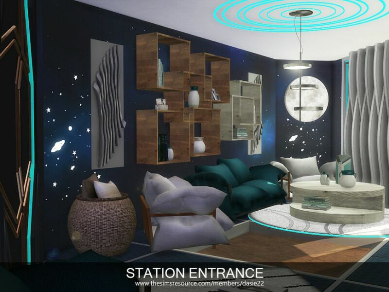 sims 4 cc station entrance by dasie2 4