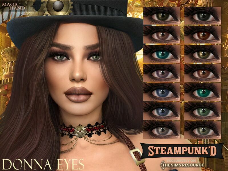 Steampunked – Donna Eyes N79 By Magichand Sims 4 CC