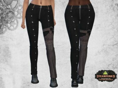 Steampunked Pants By Puresim Sims 4 CC