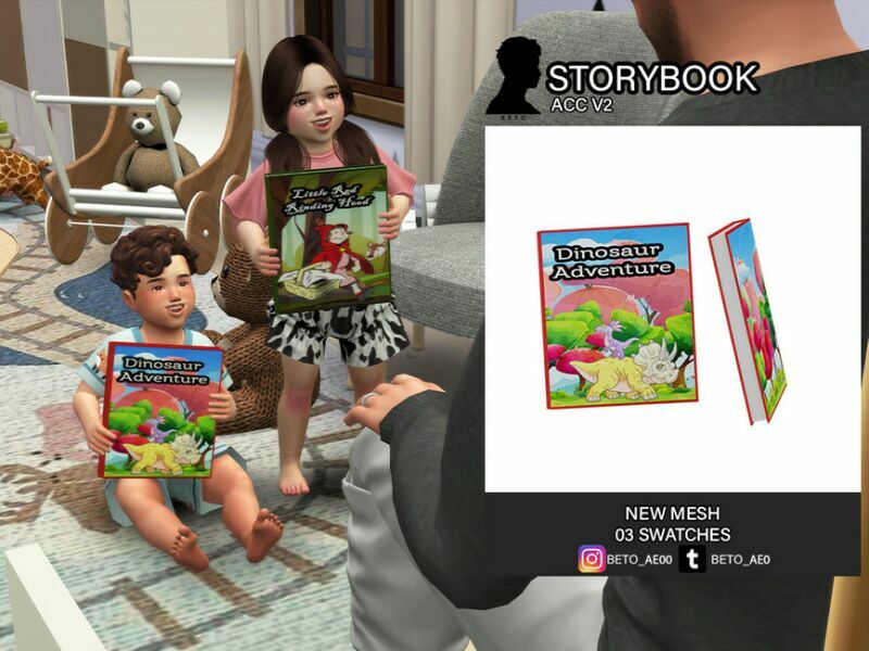 Storybook (ACC V2) Sims 4 CC