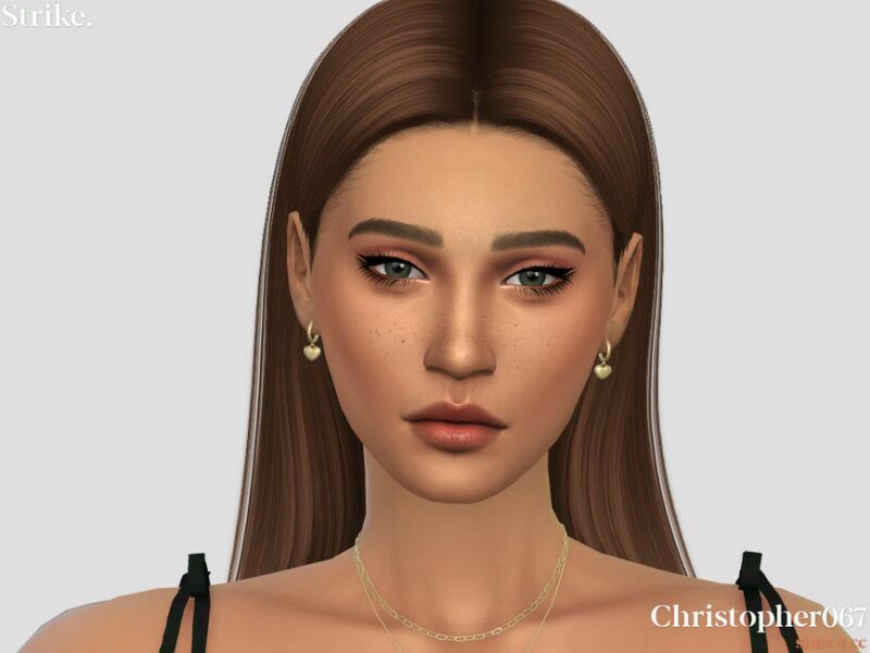 sims 4 cc strike earrings by christopher067 2