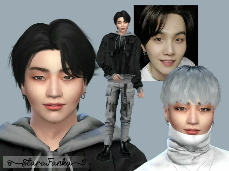 Suga – MIN Yoongi – BTS (Request) By Starafanka Sims 4 CC