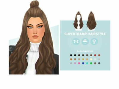 Supertramp Hairstyle By Simcelebrity00 Sims 4 CC