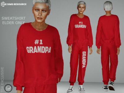 Sweatshirt Sims 4 CC