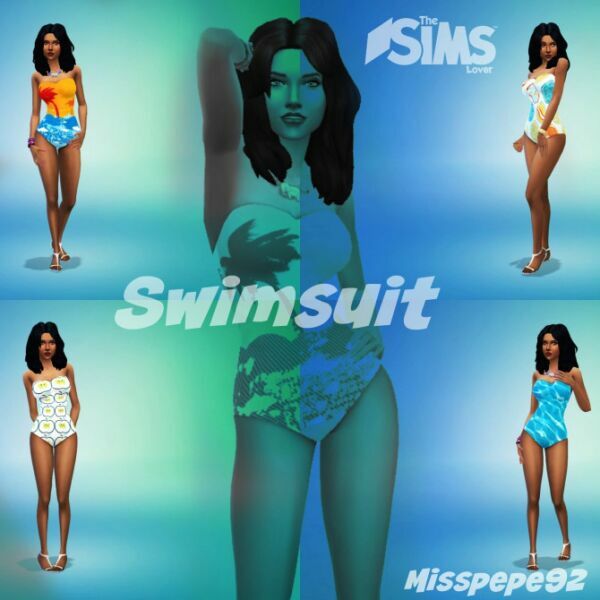 Swimsuit By Misspepe92 Sims 4 CC