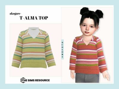 T-Alma TOP Sims 4 CC