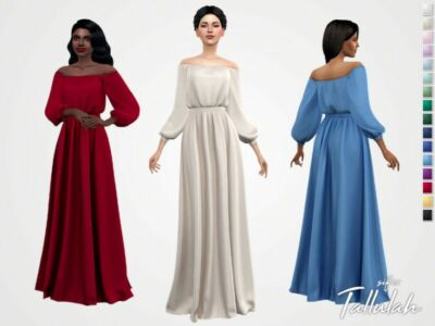 Tallulah Dress By Sifix Sims 4 CC