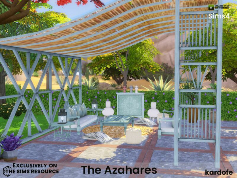 sims 4 cc the azahares by kardofe 2