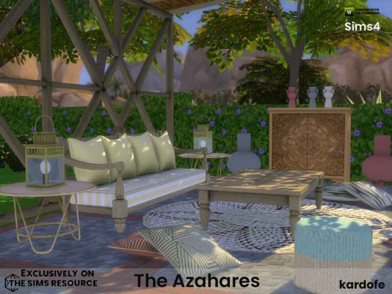 sims 4 cc the azahares by kardofe 3