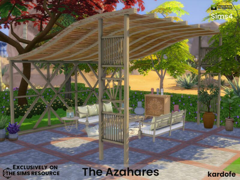 sims 4 cc the azahares by kardofe 4