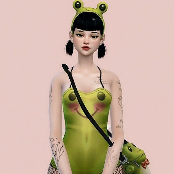 sims 4 cc the froggie by hedennychen 2