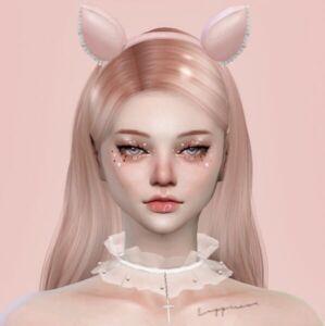 The | Recreate Kawaii Girl 2020 By Hedennychen Sims 4 CC