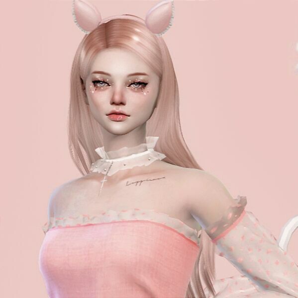 sims 4 cc the recreate kawaii girl 2020 by hedennychen 2