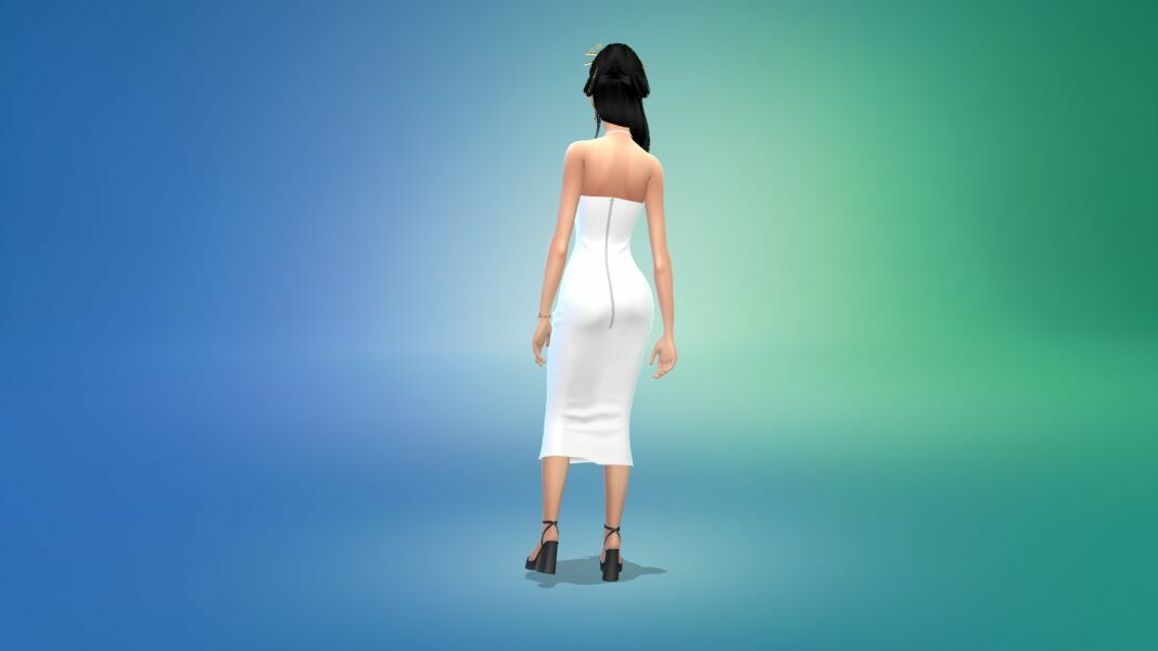 sims 4 cc the tight dress by vtk by vtk 4