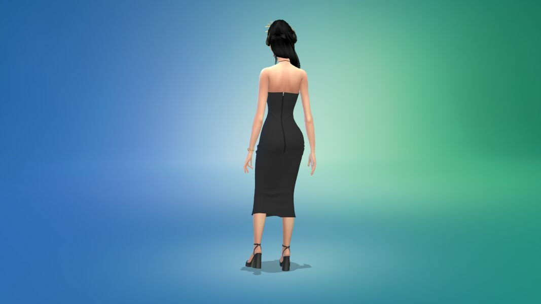 sims 4 cc the tight dress by vtk by vtk 6