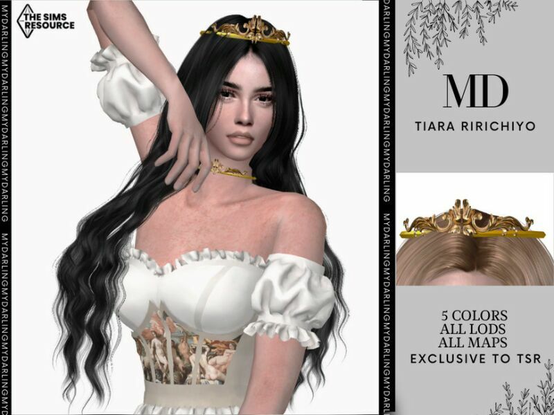 Tiara Ririchiyo Adult By Mydarling20 Sims 4 CC