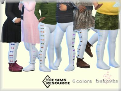 Tights Bows By Bukovka Sims 4 CC