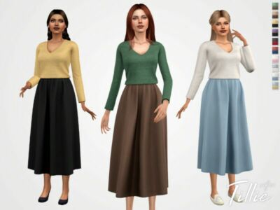 Tillie Outfit By Sifix Sims 4 CC