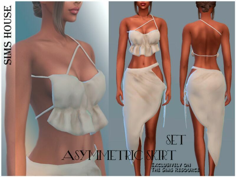 sims 4 cc top with rolls 2