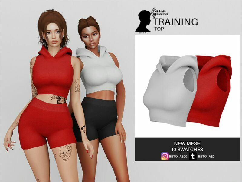 Training (TOP) Sims 4 CC