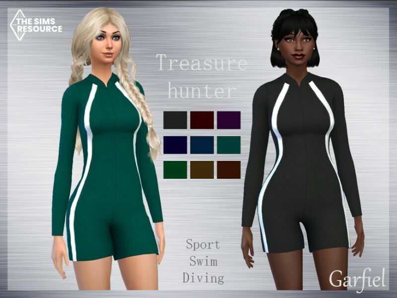 Treasure Hunter By Garfiel Sims 4 CC