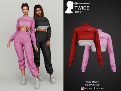 Twice (TOP V1) Sims 4 CC