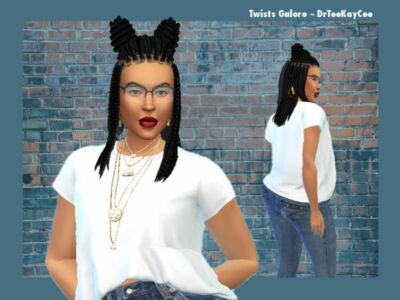 Twists Galore By Drteekaycee Sims 4 CC