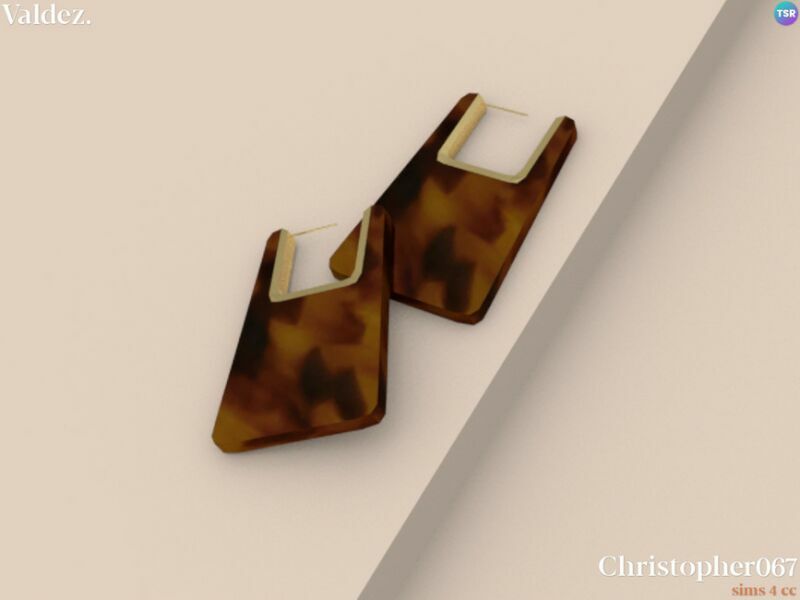 sims 4 cc valdez earrings by christopher067 3