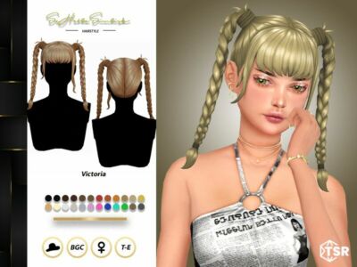 Victoria Hairstyle By Sehablasimlish Sims 4 CC