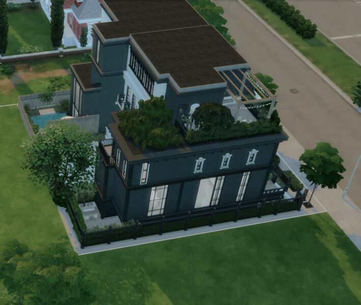 sims 4 cc victoria st townhouses 4