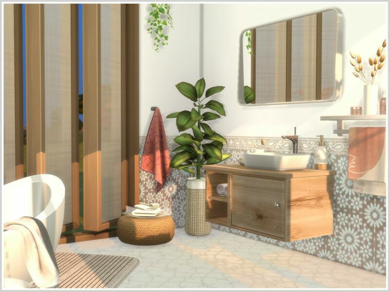 sims 4 cc villa dalt bathroom by philo 2