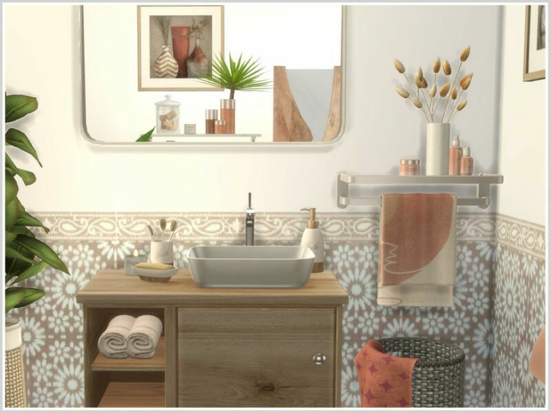 sims 4 cc villa dalt bathroom by philo 3