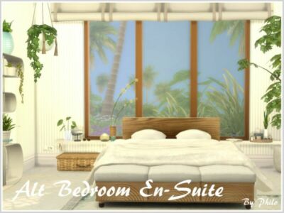 Villa D’Alt Bedroom En-Suite By Philo Sims 4 CC