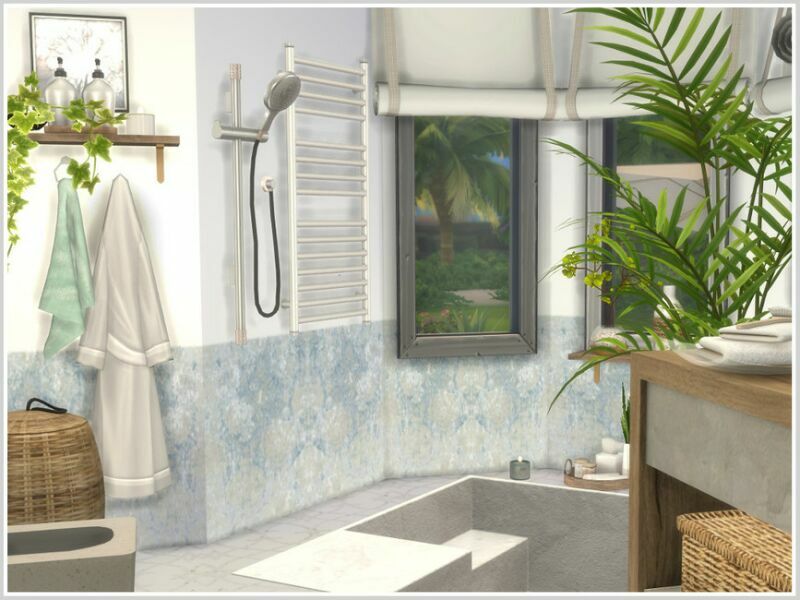 sims 4 cc villa dalt master bathroom by philo 3